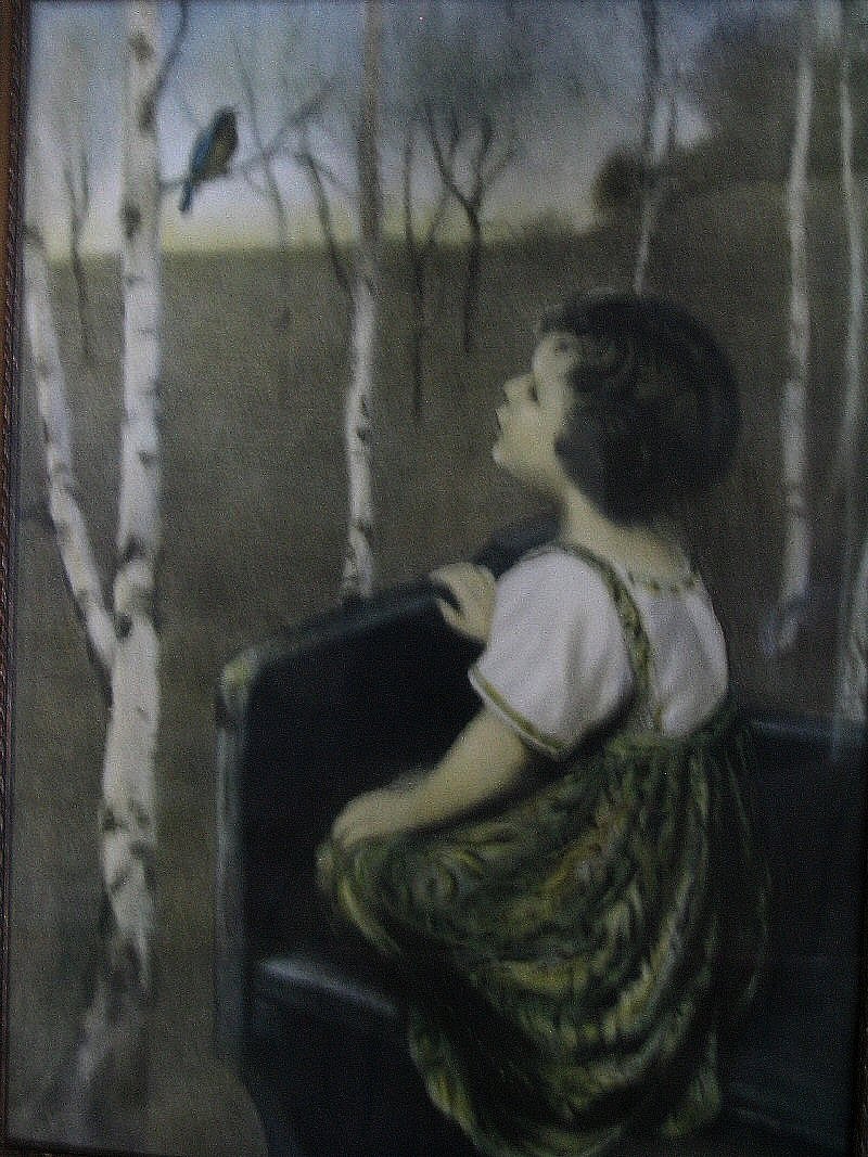 800x1067 Auntie B's Wax Spring Song - Spring Song Painting