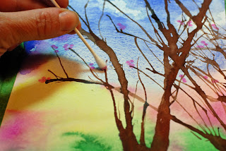 320x214 That Artist Woman How To Paint Spring Trees - Spring Tree Painting