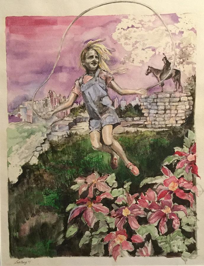 690x900 The Kansas City Sprite Painting By Stephanie Dahlberg - Sprite Painting