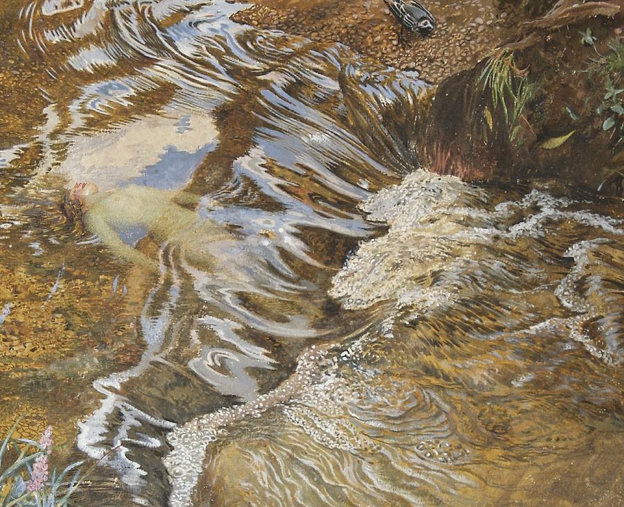 900x732 The Water Sprite Painting By Jbl Shaw - Sprite Painting