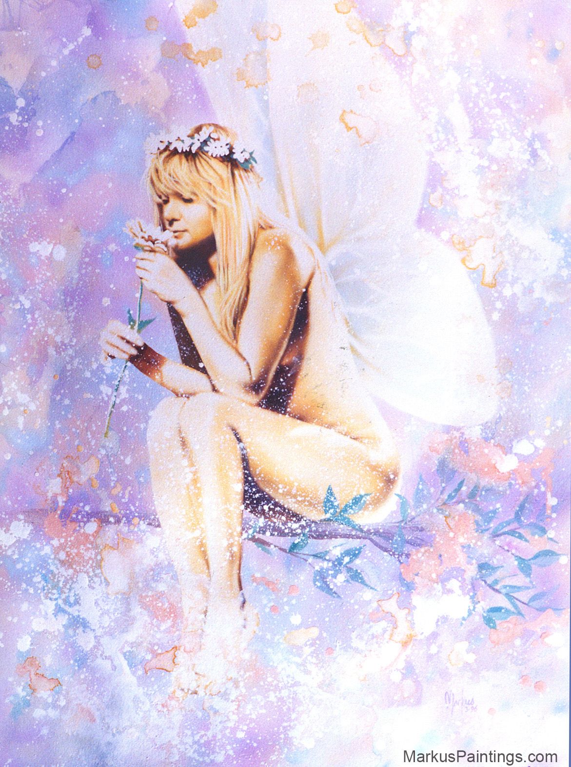 1171x1573 Spring,angel,fairy,painting,sprite,art,motivational,spiritual - Sprite Painting
