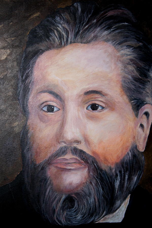600x900 Charles Spurgeon Painting By Dyanne Parker - Spurgeon Painting