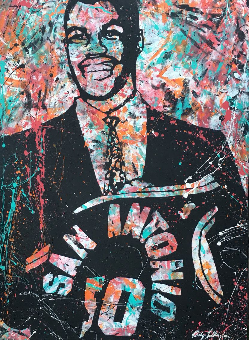 832x1136 Painting Of 10 Time Nba All Star For The San Antonio Spurs Daivd - Spurs Painting