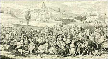 450x247 The Battle Of The Spurs, 1513. - Spurs Painting