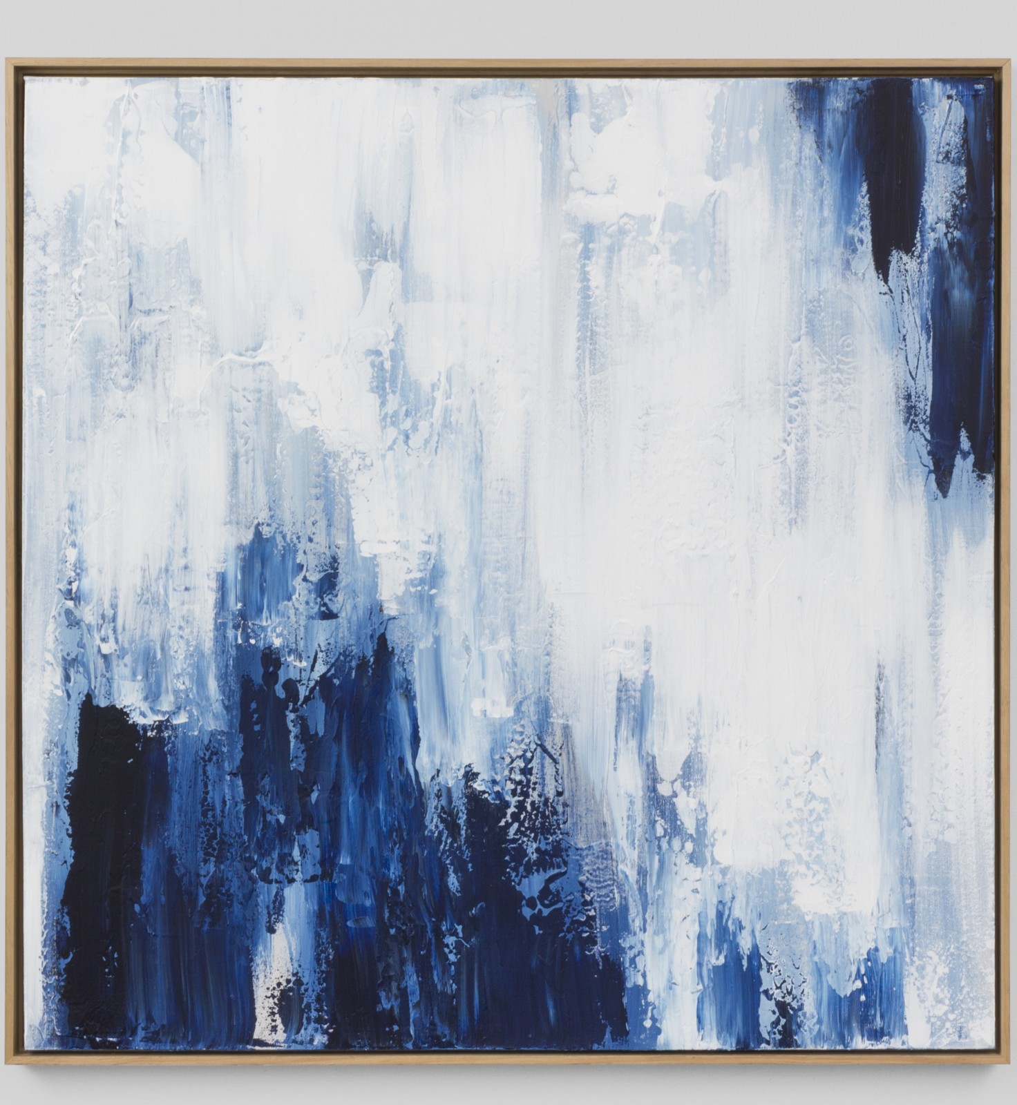 1472x1600 Wash One Framed Acrylic On Canvas Painting The Block Shop - Square Canvas Painting