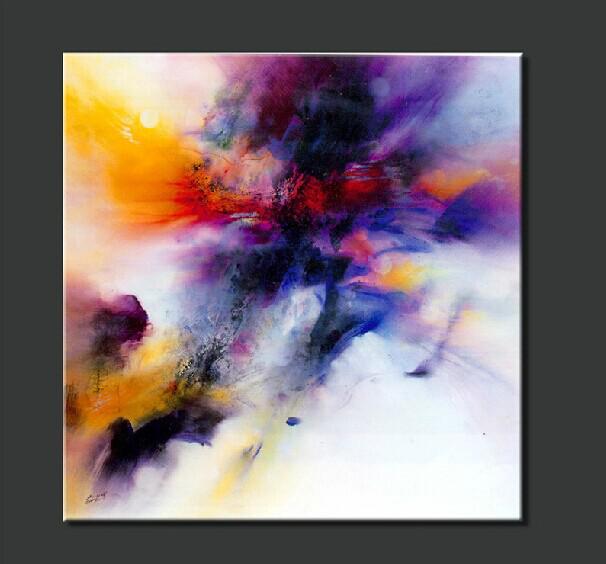 606x564 Hand Painted Famous Decor Abstract Oil Painting On Canvas Square - Square Canvas Painting