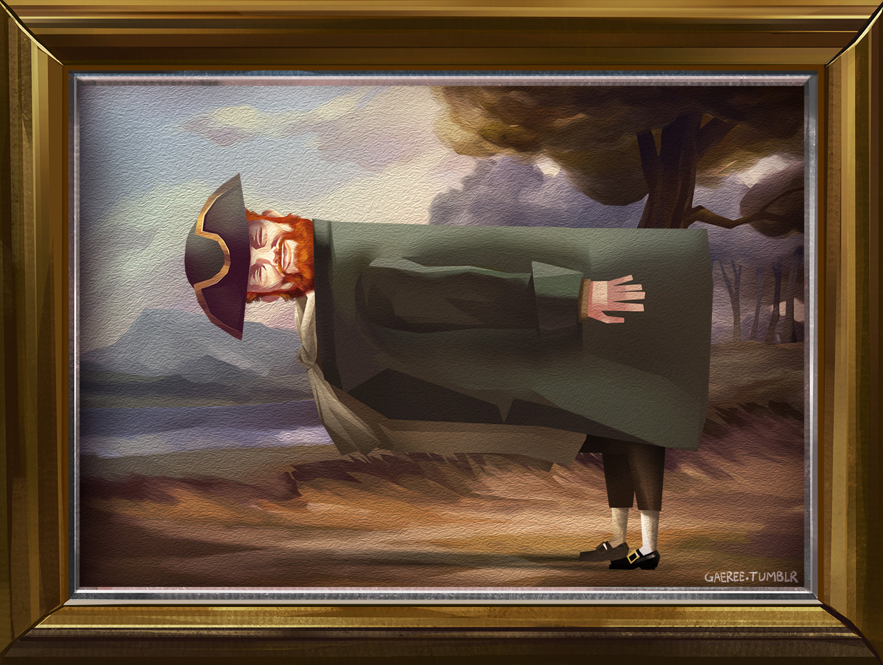 1280x965 While Listening To Last Week's Friendcast, I Was - Square Cow Painting