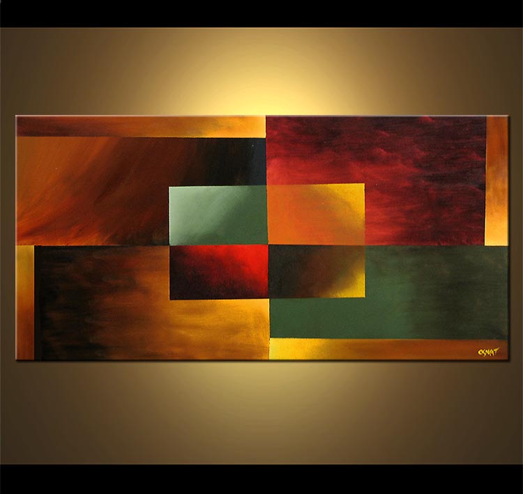 750x709 Painting - Square Painting
