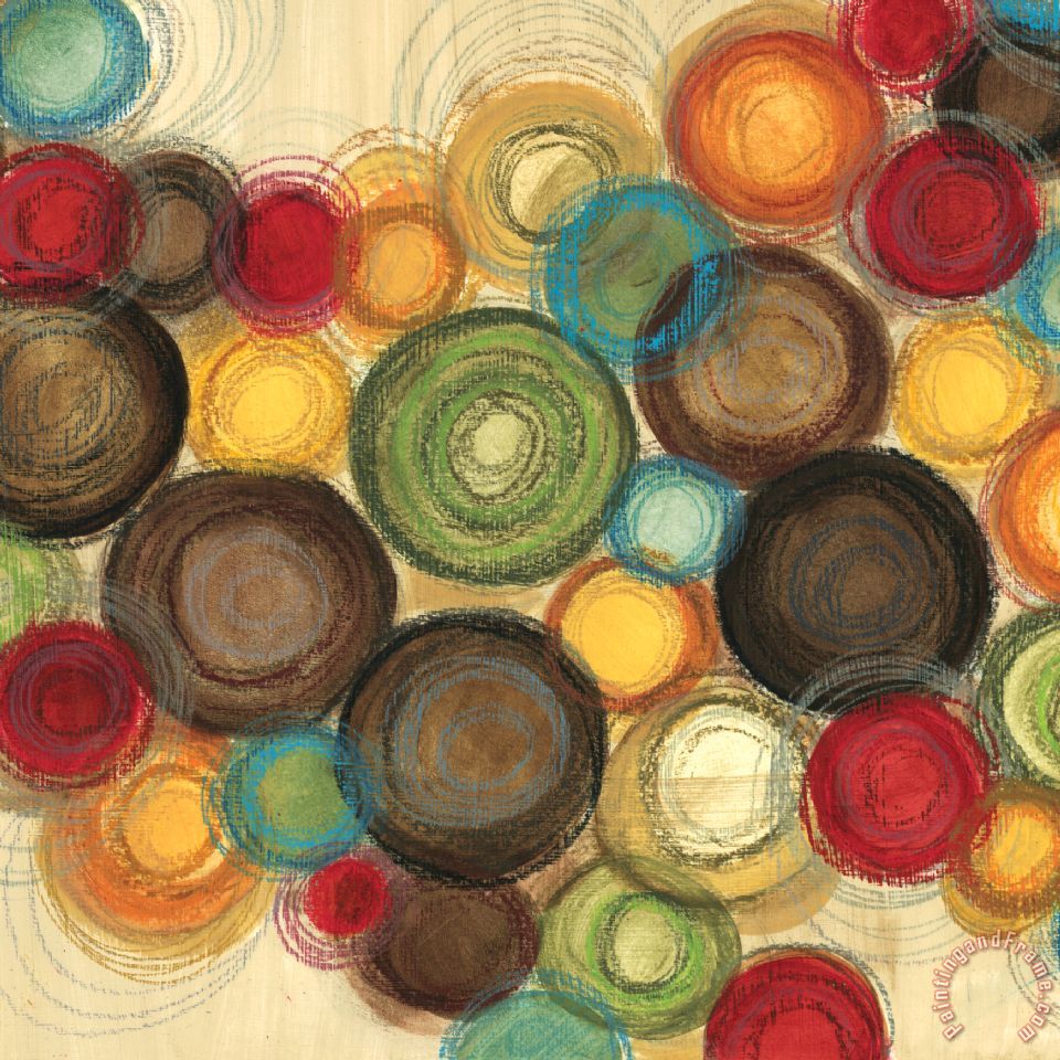 960x960 Jeni Lee Whimsy Square Ii Painting - Square Painting