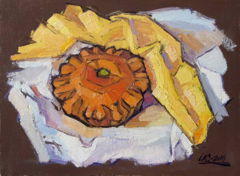 770x564 Saatchi Art Ornamental Squash Painting By Ivan Kolisnyk - Squash Painting
