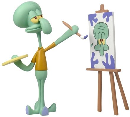 Squidward Painting At PaintingValley Com Explore Collection Of   Squidward Painting 22 