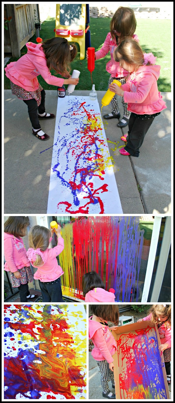 696x1600 Squirt Bottle Painting - Squirt Painting