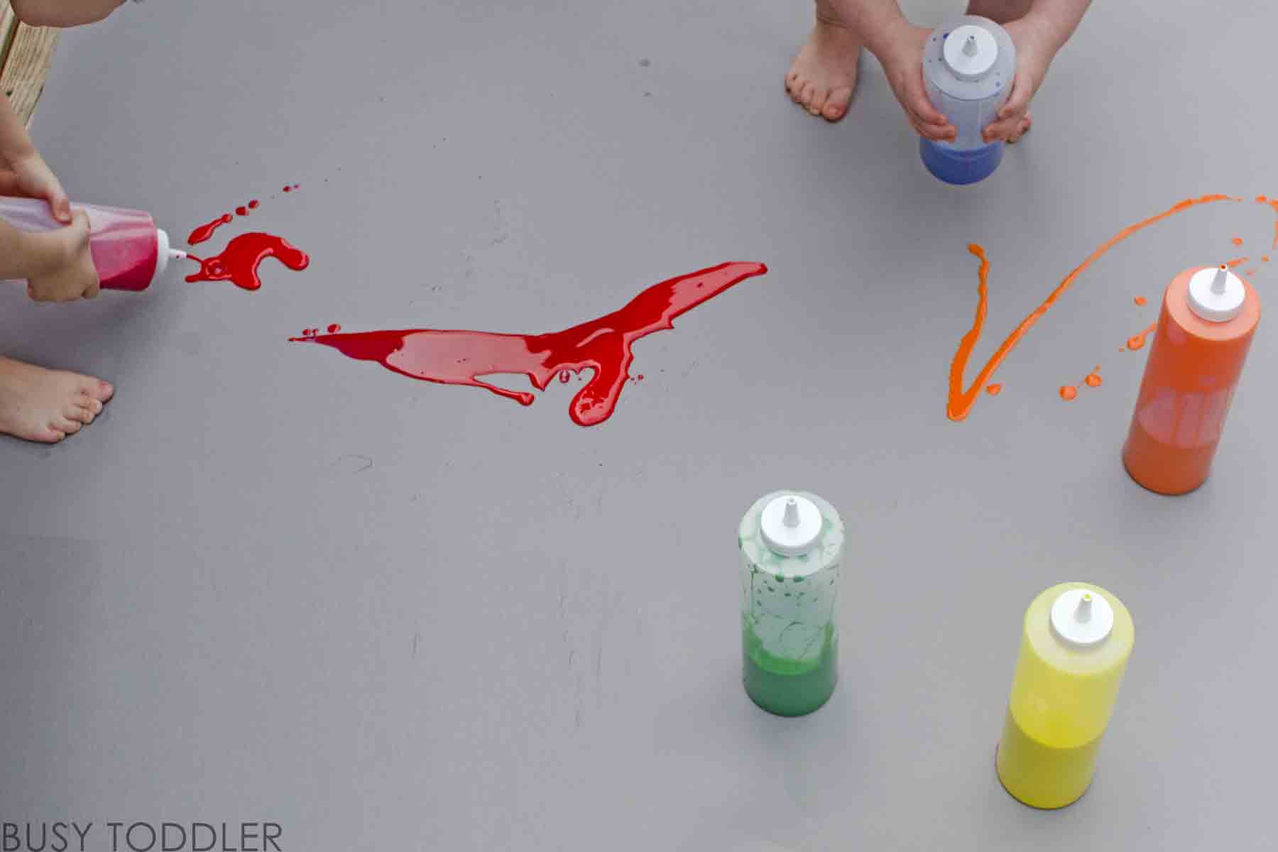 1800x1200 Squirt Paint Process Art - Squirt Painting