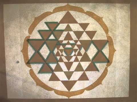 480x360 How To Make A Sri Yantra Mural - Sri Yantra Painting