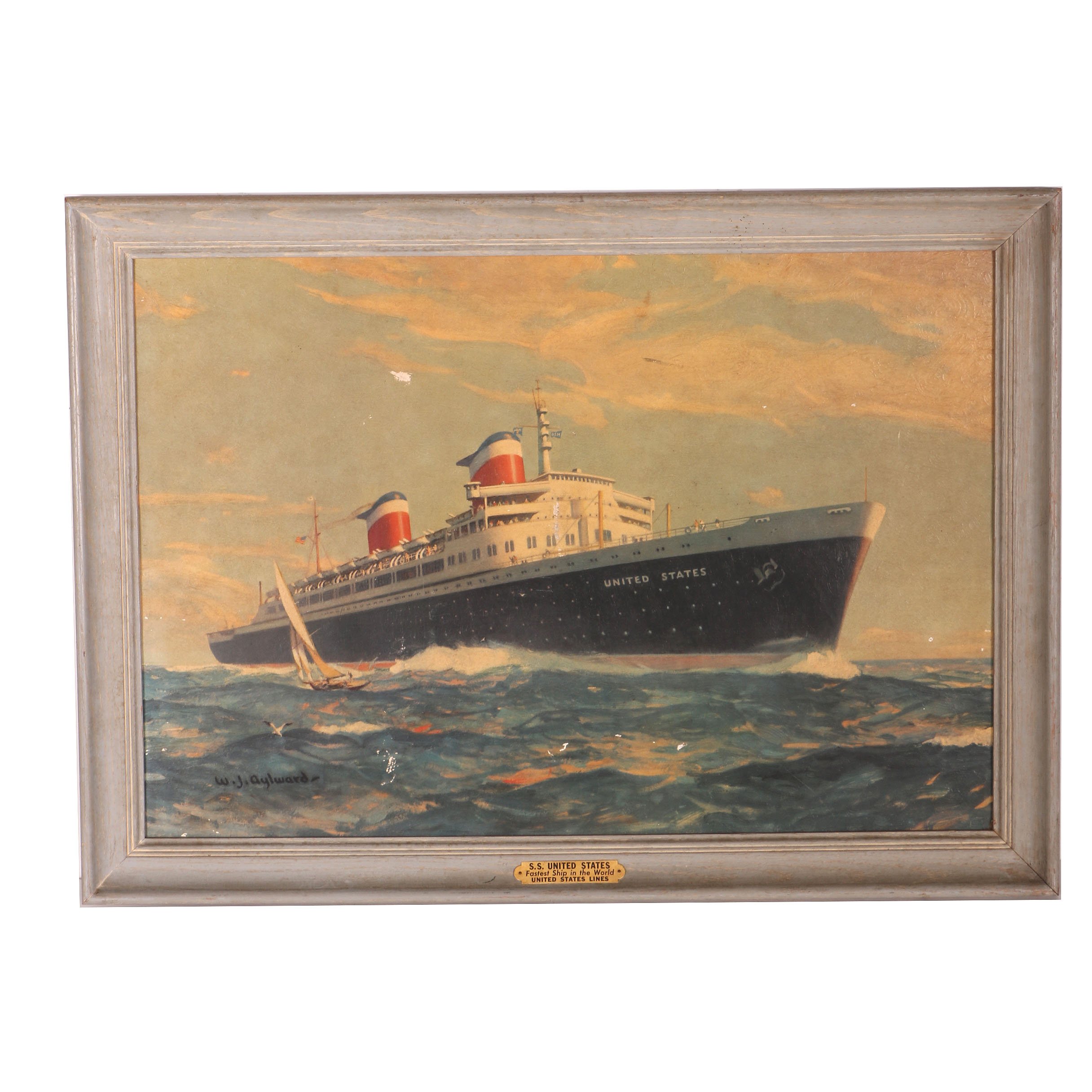 Ss United States Painting