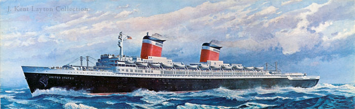 700x216 Ss United States Home Atlantic Liners - Ss United States Painting