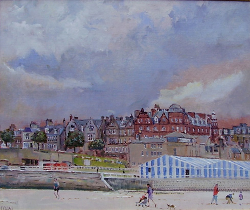 489x412 Oil Paintingst. Andrewsfifescotland - St Andrews Painting