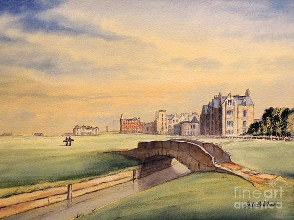 600x450 Saint Andrews Golf Course Scotland - St Andrews Painting