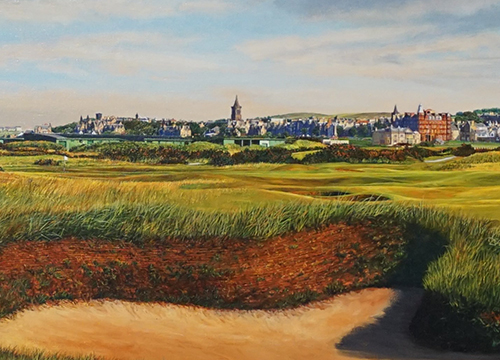 500x360 U.k. Golf Courses Chorley, Richard - St Andrews Painting