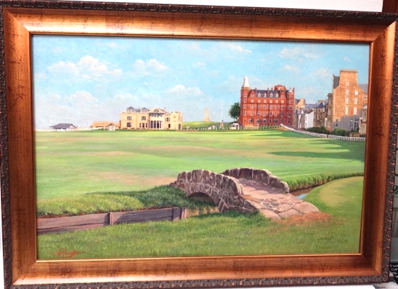 776x565 Lot Detail - St Andrews Painting