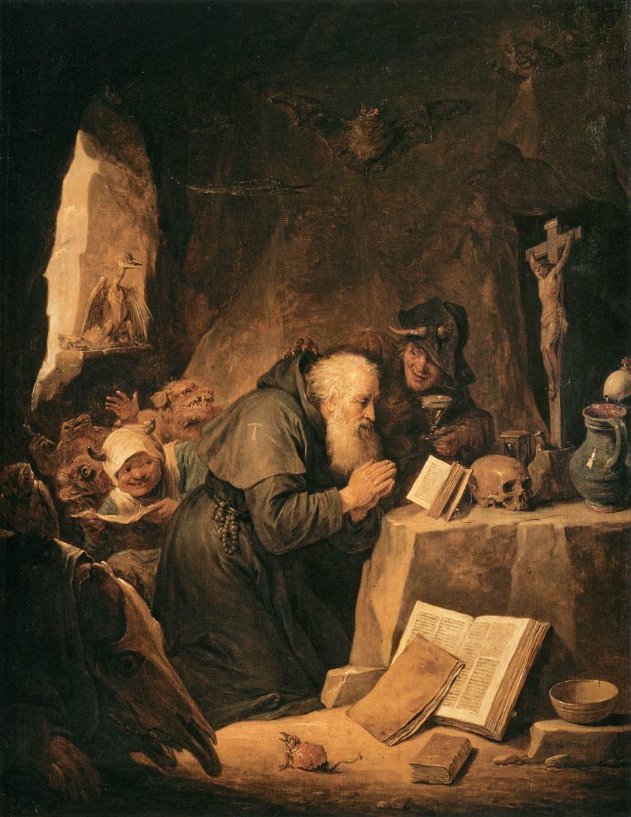 900x1166 Filedavid Teniers (Ii) - St Anthony Painting