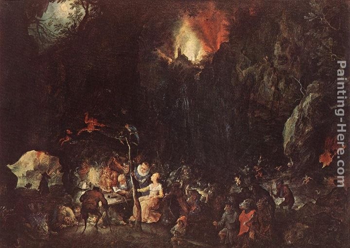 720x510 Jan The Elder Brueghel Temptation Of St Anthony Painting Best - St Anthony Painting