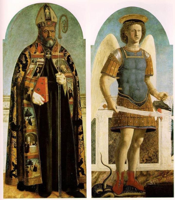 720x824 Piero Della Francesca Polyptych Of Saint Augustine 50% Off - St Augustine Painting