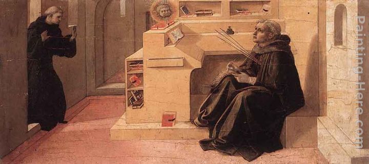 720x321 Fra Filippo Lippi Vision Of St Augustine Painting Anysize 50% Off - St Augustine Painting