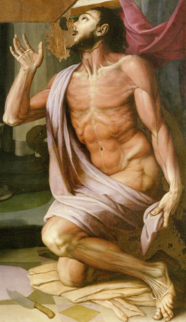 377x652 Wtf Art History How To Skin A Saint - St Bartholomew Painting