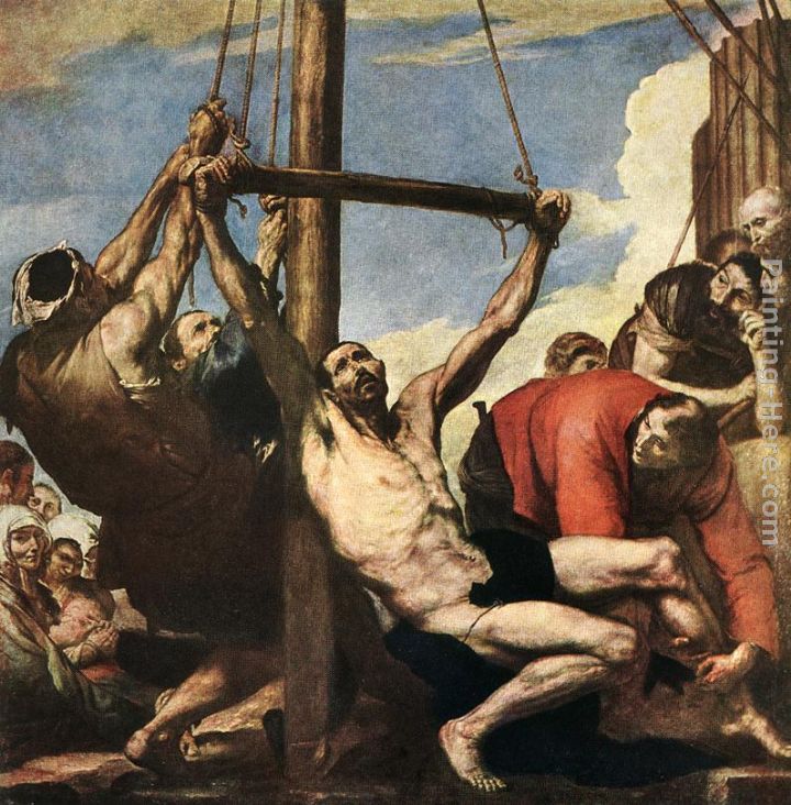 720x732 Jusepe De Ribera Martyrdom Of St Bartholomew Painting Anysize 50 - St Bartholomew Painting