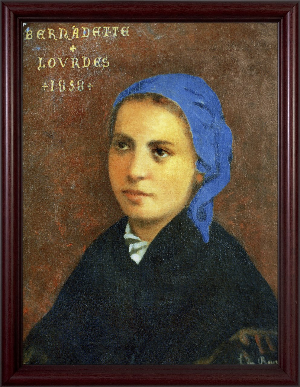 993x1280 St. Bernadette - St Bernadette Painting