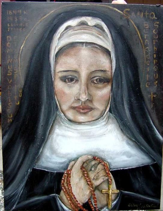 St Bernadette Painting at PaintingValley.com | Explore collection of St ...