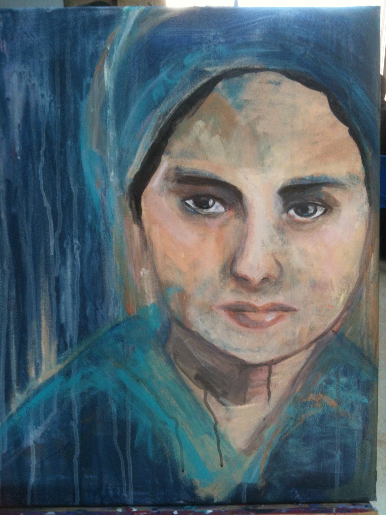 St Bernadette Painting at PaintingValley.com | Explore collection of St ...