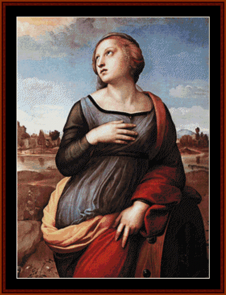 462x601 Ra 05.1 - St Catherine Of Alexandria Painting Raphael