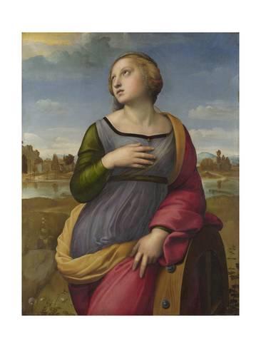 366x488 Saint Catherine Of Alexandria, Ca 1507 Giclee Print By Raphael - St Catherine Of Alexandria Painting Raphael