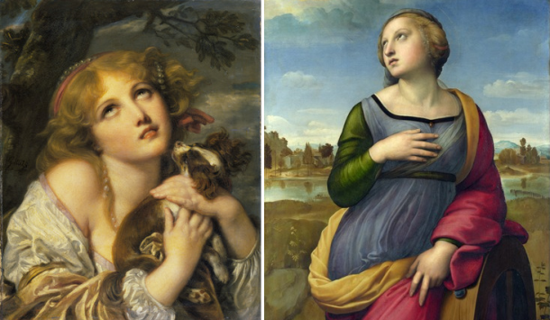 610x355 You May Not Be A Fan Of Renaissance Art But You Recognize These - St Catherine Of Alexandria Painting Raphael