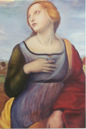 303x451 Gail Eisenfeld Hansen - St Catherine Of Alexandria Painting Raphael