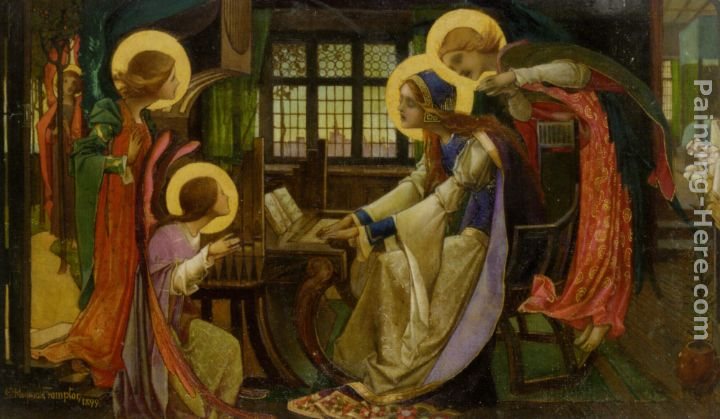 720x419 Edward Reginald Frampton Saint Cecilia Painting Best Paintings - St Cecilia Painting