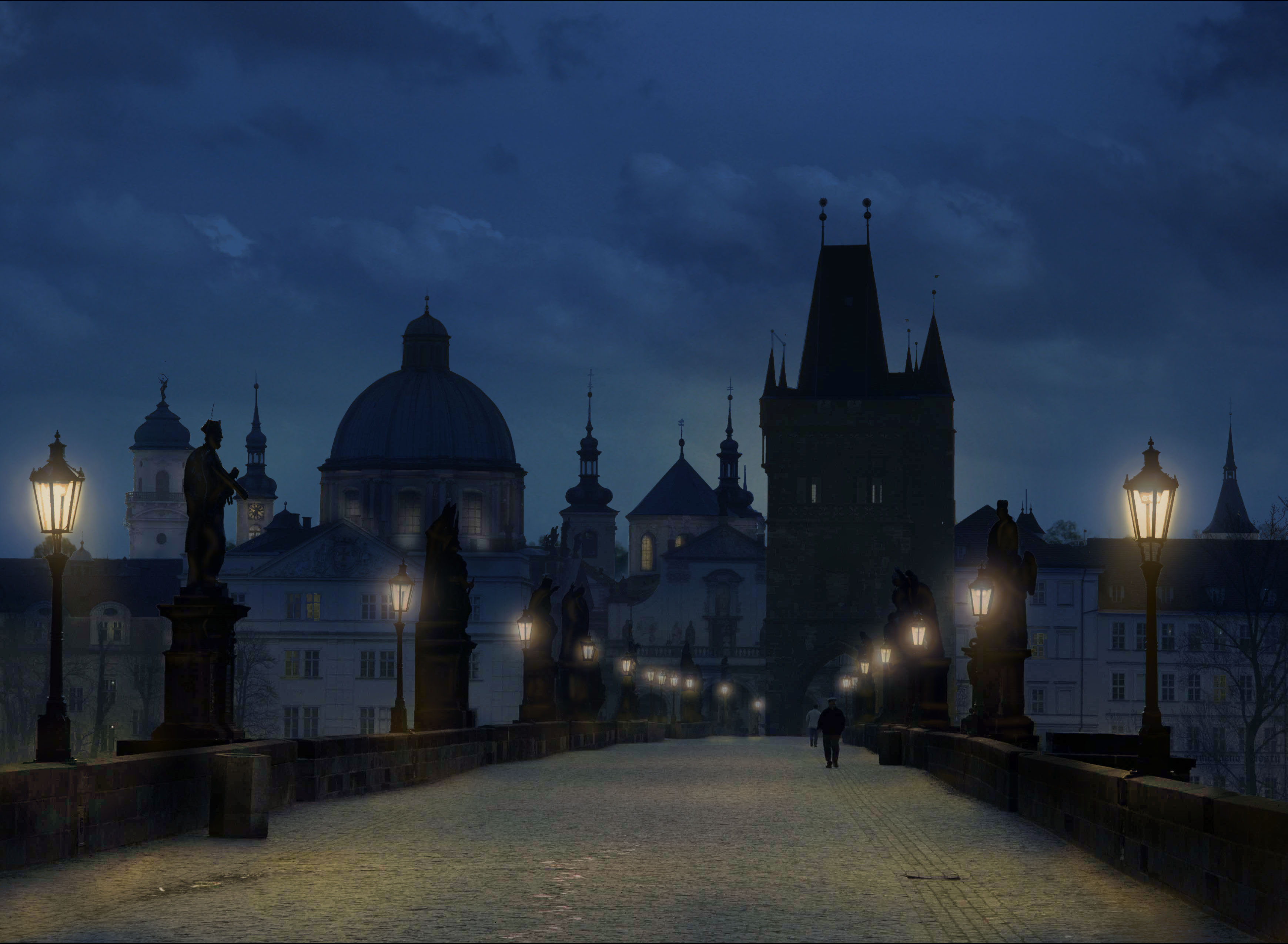 3479x2549 Matte Paintings The Lonely Alphabet - St Charles Painting