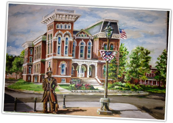 601x428 Vicki White Artist L St. Charles Mo - St Charles Painting