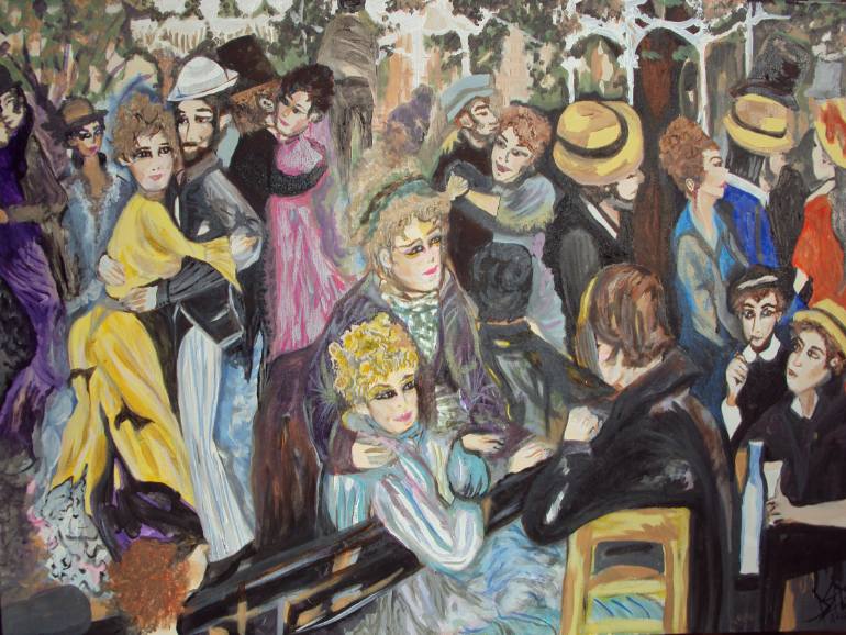 770x578 Saatchi Art A Magical Place Painting By Derra St Denis - St Denis Painting