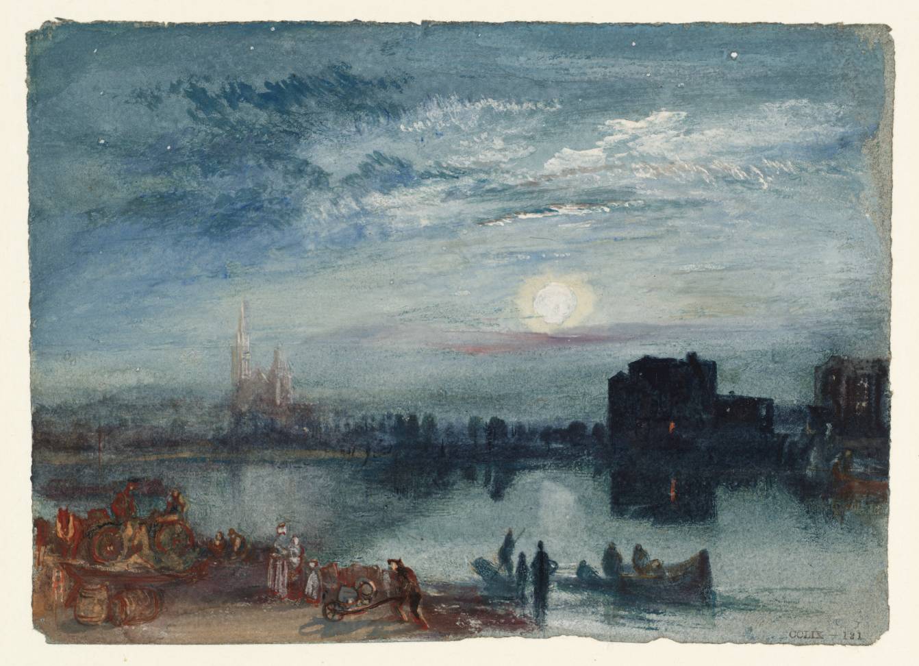 1342x972 St Denis', Joseph Mallord William Turner, C.1833 Tate - St Denis Painting