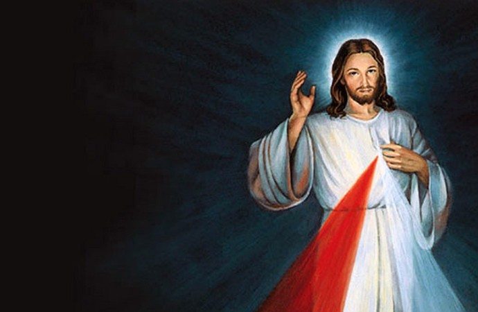 690x450 On Divine Mercy Sunday, A Primer On St. Faustina's Devotion - St Faustina Painting