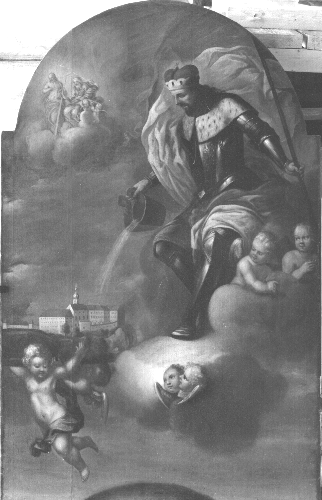 322x500 This Painting Is A Beautiful Interpretation Of Saint Florian - St Florian Painting