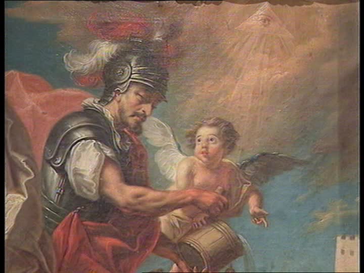 720x540 City Museum Burghausen Germany Sd Stock Video 183 383 109 - St Florian Painting