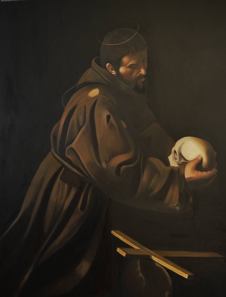 St Francis Of Assisi Painting At PaintingValley.com | Explore ...