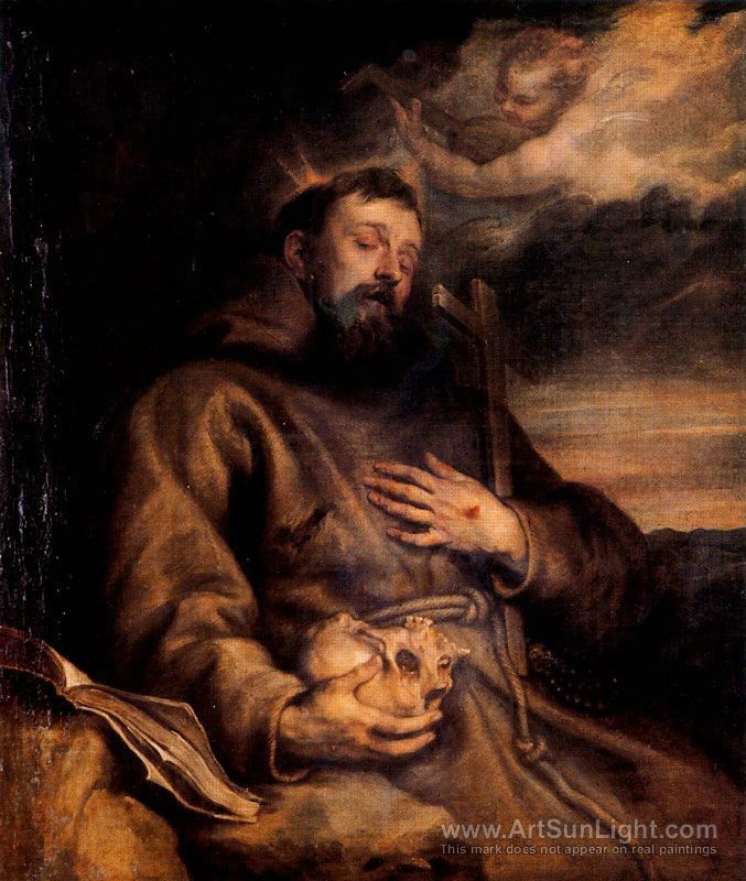 677x800 St Francis Of Assisi, Museo Del Prado - St Francis Of Assisi Painting