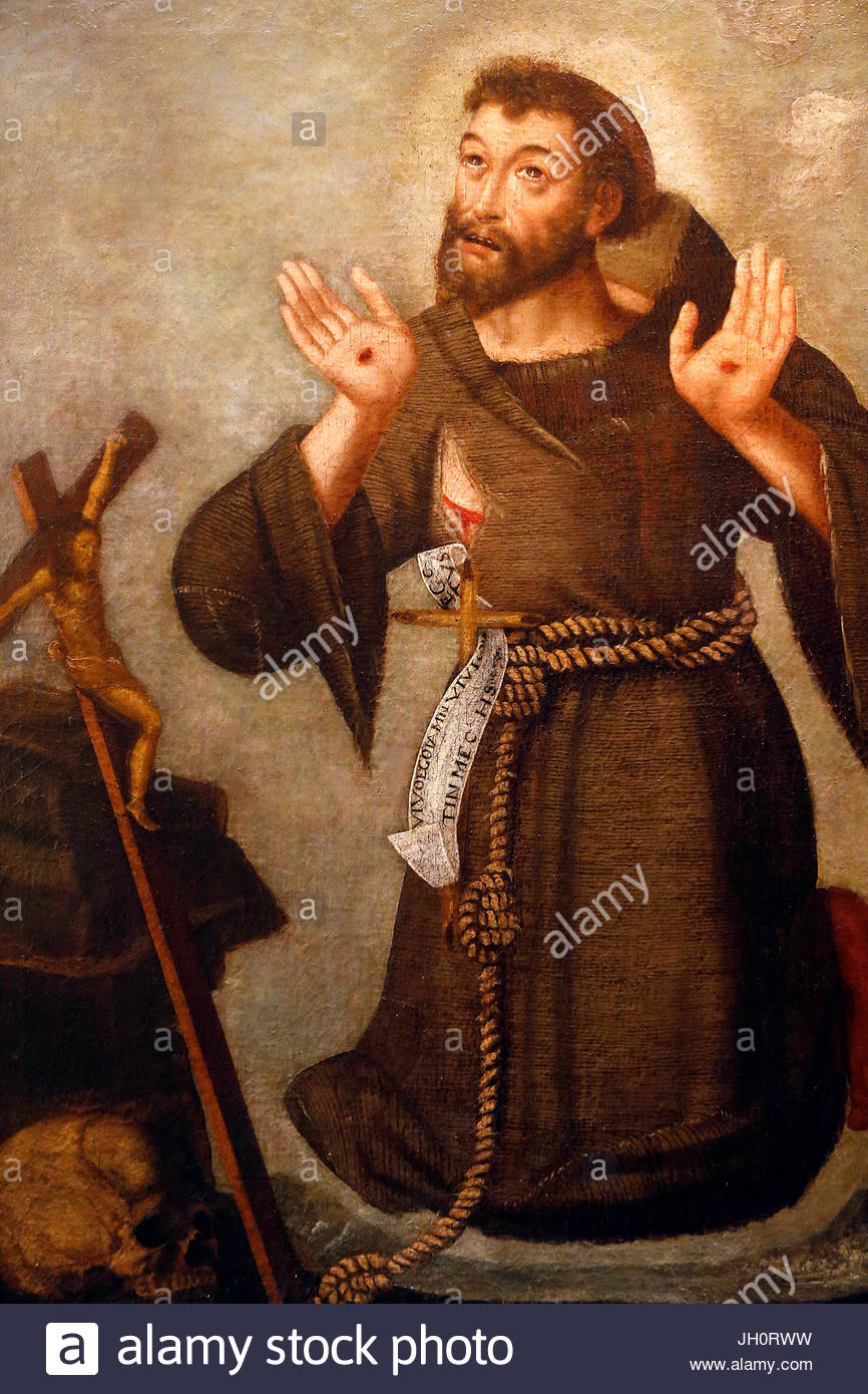 866x1390 St Francis Of Assisi Painting, Joseph Arakel Collection. France - St Francis Of Assisi Painting