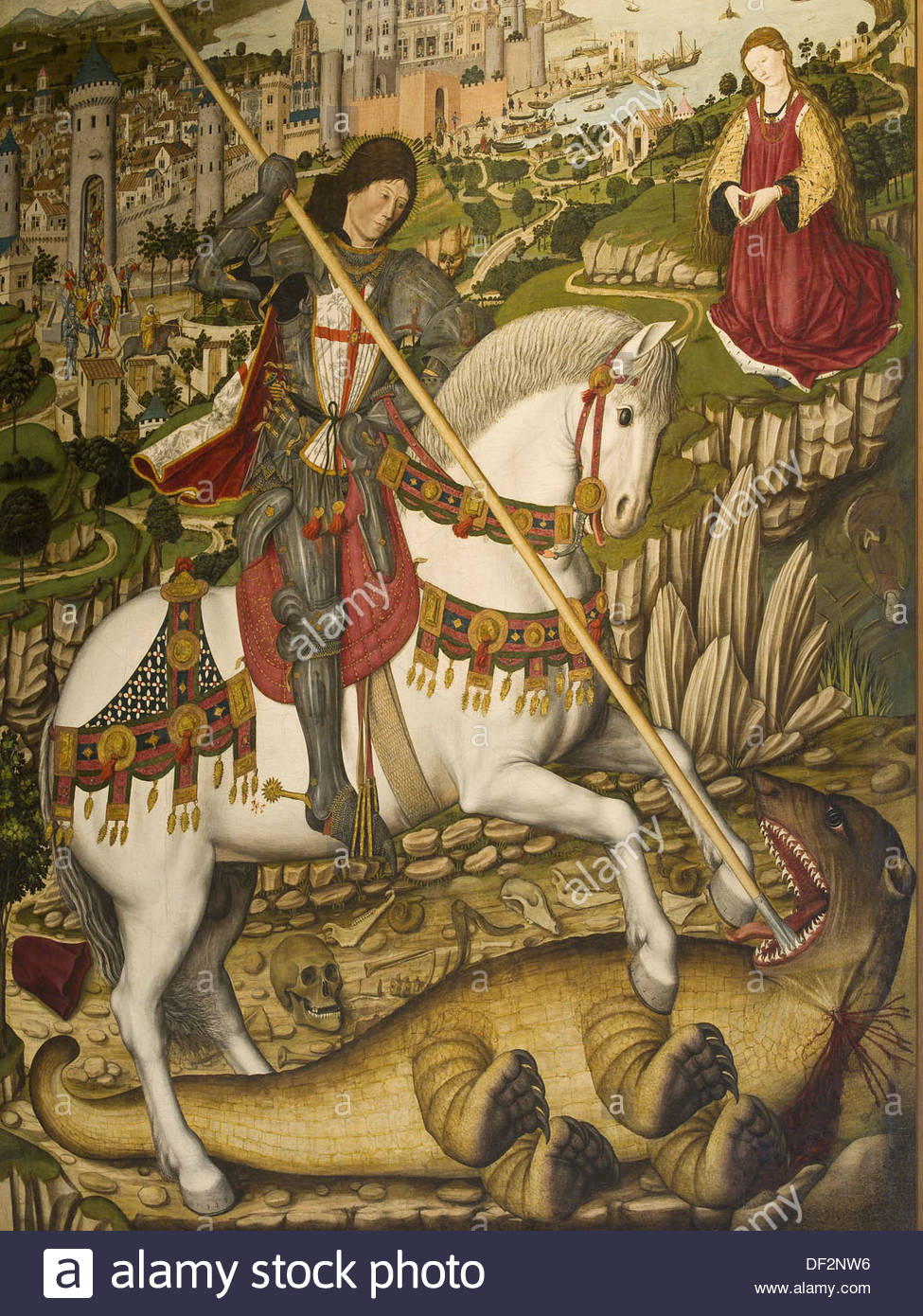 975x1390 St George And The Dragon (1468 1470, Distemper And Oil On Wood - St George And The Dragon Painting