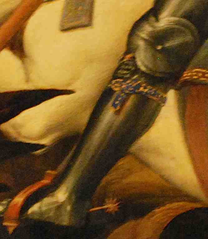 667x768 Artsampfood Closely Looking - St George And The Dragon Painting Raphael